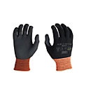 Grants tricotés en élasthanne Multitex, avec revêtement micro mousse en nitrile, 12 paires, taille M