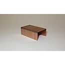 Grapas Packfix, para máquinas cerradoras de cartón sin cable, ancho de lomo 35 mm, grosor de hilo 0,9 x 2,3 mm, tipo B 5/8" con longitud de pata 16 mm, 20000 piezas
