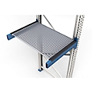 Grille, inset, frame depth 850 mm, inside body width 1900 mm