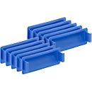 Greepsluiting voor Euronorm bak, blauw, 10 stuks