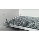 Grille pour armoires de sécurité asecos des séries Q30, Q90 et S90, en acier, L 1036 x P 450 x H 30 mm, jusqu'à 180 kg