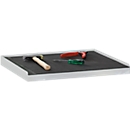 Grooved rubber coating, for tool cabinet, 495 x 495 mm