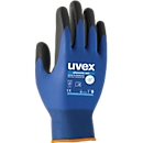 Guantes de montaje uvex phynomic wet, poliamida/elastano, capa de acuopolímero, EN 388: 3131 X, transpirable, 10 pares, talla 12