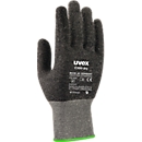 Guantes de protección contra el corte uvex C300 seco, bambú viscosa/vidrio, clase 3/C, EN 388:2016 XX4XC, 10 pares, talla 7