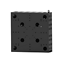 HAGOR HP - PC-Gehäusesystem - geeignet für Wandmontage, montierbarer Wagen, Ständer montierbar - Schwarz