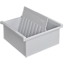HAN file trolley, plastic, A7 landscape, grey