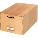 HAN Karteikasten, Holz, DIN A5, 1000-1500 Karten