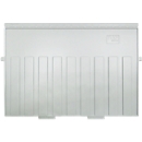 HAN support plate, DIN A4 landscape, for file trolleys, 5 pieces, grey