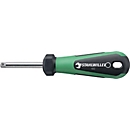Handgreep met vierkant 400, 1/4 inch, 2-delige handgreep, lengte 150 mm, STAHLWILLE