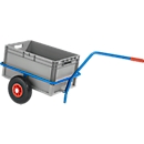 Handkar handwagen van stalen buizen, met kunststof coating, krasbestendig, draagvermogen 200 kg