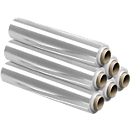 Handstretchfolie, 12mµ, 500 mm, x 300 mm, transparant, 6 rollen