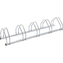 Hanger parker, 1-sided, for tires with B 35-55 mm, W 1330 x D 330 x H 260 mm, steel hot-dip galvanized, 5 parking spaces, mounted