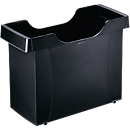 Hangmappenbox Leitz Uni-Box Plus 1908, A4, voor ca. 20 hangmappen, handgrepen, zwart