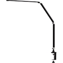 Hansa LED Klemmleuchte Ray, 3000 K - 6000 K, 10 W, dimmbar, mit Fernbedienung, schwarz