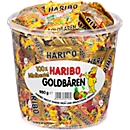 HARIBO goudberen, Minizakjes, emmer van 100 minizakjes 