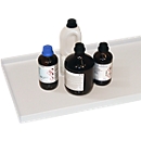 Hazardous material cabinet shelf Asecos V-LINE, sheet steel, load capacity 50 kg, luminous grey