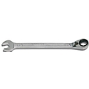 Hazet ratelsleutel met beugel 606, SW 8 mm, lengte 129,9 mm, CV-staal, omschakelbaar, dubbele zeskant met tractieprofiel