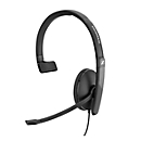 Headset Sennheiser SC 130 USB, monaural, biegsamer Arm, In-Line Call Control