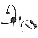 Headset Sennheiser SC 230, kabelgebunden, monaural, einstellb. Kopfbügel +Telefonadap