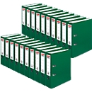 herlitz Ordner maX.file protect, DIN A4, Rückenbreite 80 mm, 20 Stück, grün