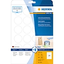 Herma Verschluss-Etiketten Nr. 4236 auf DIN A4-Blättern, 600 Etiketten, 25 Bogen
