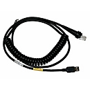 HONEYWELL Cable: USB, Type C, 3M, Coiled, 5V host power - Cable - Digital