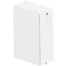 Hoog ladeblok Big Tower BEXXSTAR, rechts, 3 vakken, B 400 x D 800 x H 1155 mm, afsluitbaar, wit/basalt