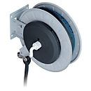 Hose reel CEMO, sheet steel, lacquered, for AdBlue® and water, open, max. 10 bar, hose length 8 m, ø 19 mm