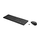 HP 230 - Tastatur-und-Maus-Set - kabellos - Deutsch - für HP 21, 22, 24, 27; Pavilion 24, 27, TP01; Pavilion Laptop 14, 15