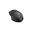 HP 285 Silent - Maus - ergonomisch - optisch - kabellos - 2.4 GHz - kabelloser Empfänger (USB)