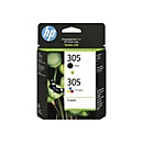 HP 305 Tri-color/Black Original Ink Cartridge - Original - Ink Cartridge