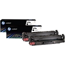HP 410A CF410A lot de 2 toners noir