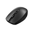 HP 710 - Maus - wiederaufladbar - 7 Tasten - kabellos - Bluetooth 5.3, 2.4 GHz - kabelloser Empfänger (USB)
