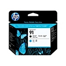 HP 91 - Cyan, mattschwarz - Druckkopf