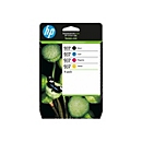 HP 937 Pack de 4 Cartouches d’encre authentiques CMJN - Rendement standard - Noir - Cyan - Magenta - Jaune - 4 pièce(s) - 1250 pages - 800 pages - Pack combo