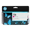HP Cartouche d’encre DesignJet 738 - magenta - 130 ml - HP DesignJet T850 - T950 - Magenta - 202 mm - 129 mm - 40 mm - 205 g