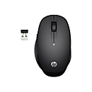 HP Dual Mode - Maus - kabellos - Bluetooth, 2.4 GHz - kabelloser Empfänger (USB) - Schwarz