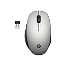 HP Dual Mode - Maus - optisch - kabellos - Bluetooth, 2.4 GHz - kabelloser Empfänger (USB)