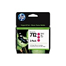 HP Pack de 3 cartouches d'encre DesignJet 712 - magenta - 29 ml - DesignJet T210 - T230 - T250 - T630 - T650 - A jet d'encre thermique - Magenta - Singapour - Malaisie - 119 mm - 46,2 mm