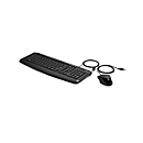 HP Pavilion 200 - Tastatur-und-Maus-Set - USB - Deutsch - Schwarz - für HP 21, 22, 24, 27; Pavilion 24, 27, TP01