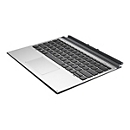 HP Premium - Tastatur - mit ClickPad - hinterleuchtet - POGO pin - Deutsch