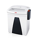 HSM SECURIO B26 document shredder, security level 7, particle cut 1 x 5 mm, 4 sheets, oiler, white