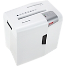 HSM shredstar X5 document shredder, security level 4, particle cut 4.5 x 30 mm, 5 sheets, white-silver