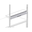 Hüdig+Rocholz Kabelkanal System Flex, zur Montage am Ablageboden, 800 mm