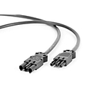 Hüdig+Rocholz netaansluitkabel systeem Flex, voor werkplekverlichting, 3000 mm