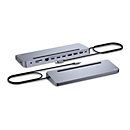 i-Tec 11-in-1 - Dockingstation - für Laptop, Tablet - USB-C / USB4 / Thunderbolt 3 / Thunderbolt 4 - 11-slot - 2 x DP, HDMI