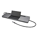 i-Tec USB-C Metal Ergonomic 4K 3x Display Docking Station + Power Delivery - Dockingstation - USB-C / Thunderbolt 3 - VGA, HDMI, DP - GigE