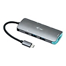 i-Tec USB-C Metal Nano Dock 4K HDMI + Power Delivery - station d'accueil - USB-C 3.1 - HDMI