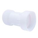 IBC Entretoise droite, plastique, S60x6 filetage grossier sur S60x6 filetage grossier