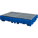 IBC/KTC station, made of polyethylene, accessible by wheelchair, with galvanised platform